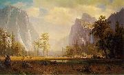 Looking up Yosemite Valley Albert Bierstadt